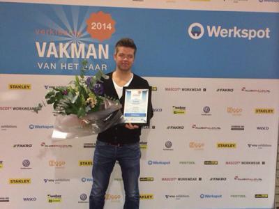 Wij zijn de trotse winnaars van de Werkspot vakman van het jaar verkiezing 2014 en 2015 in de categorie glaszetten.